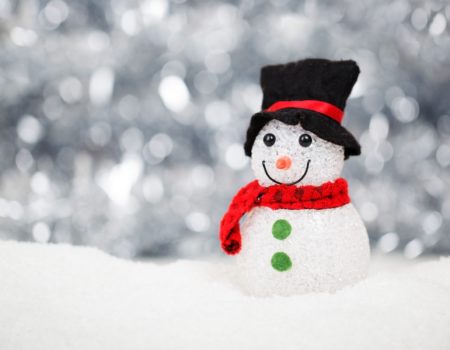 Christmas snowman image